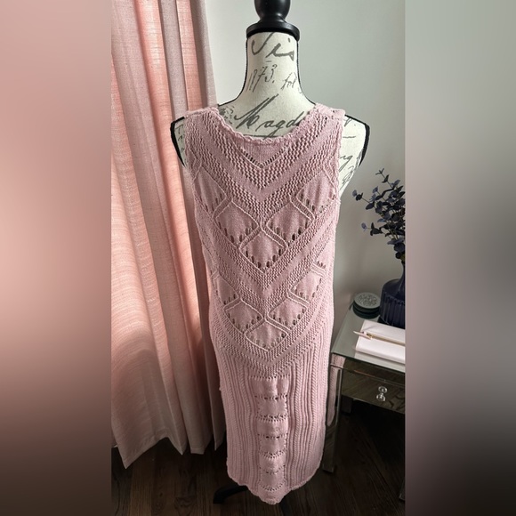 Free People Santorini Fauxchet Sweater Dress Size S - Picture 7 of 8